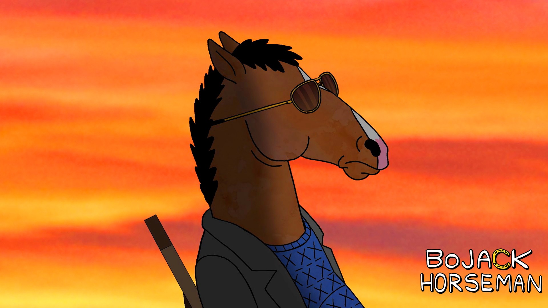 BoJack Horseman, Netflix, Animated series, Comic art, Warm colors Wallpaper