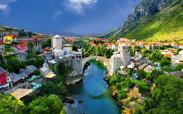 Mostar, Nature HD Wallpaper Desktop Background
