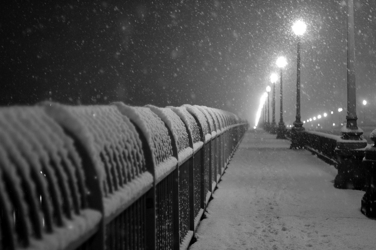 monochrome, Winter, Snow Wallpaper