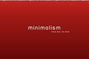 minimalism, Snow, Winter, Christmas, Red