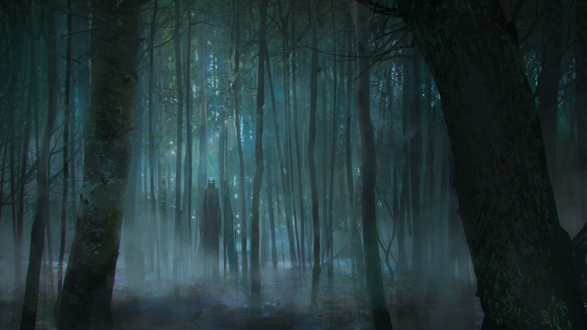 forest, Horror Wallpaper