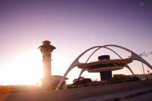 airport, Sunset, Los Angeles, LAX, Photography