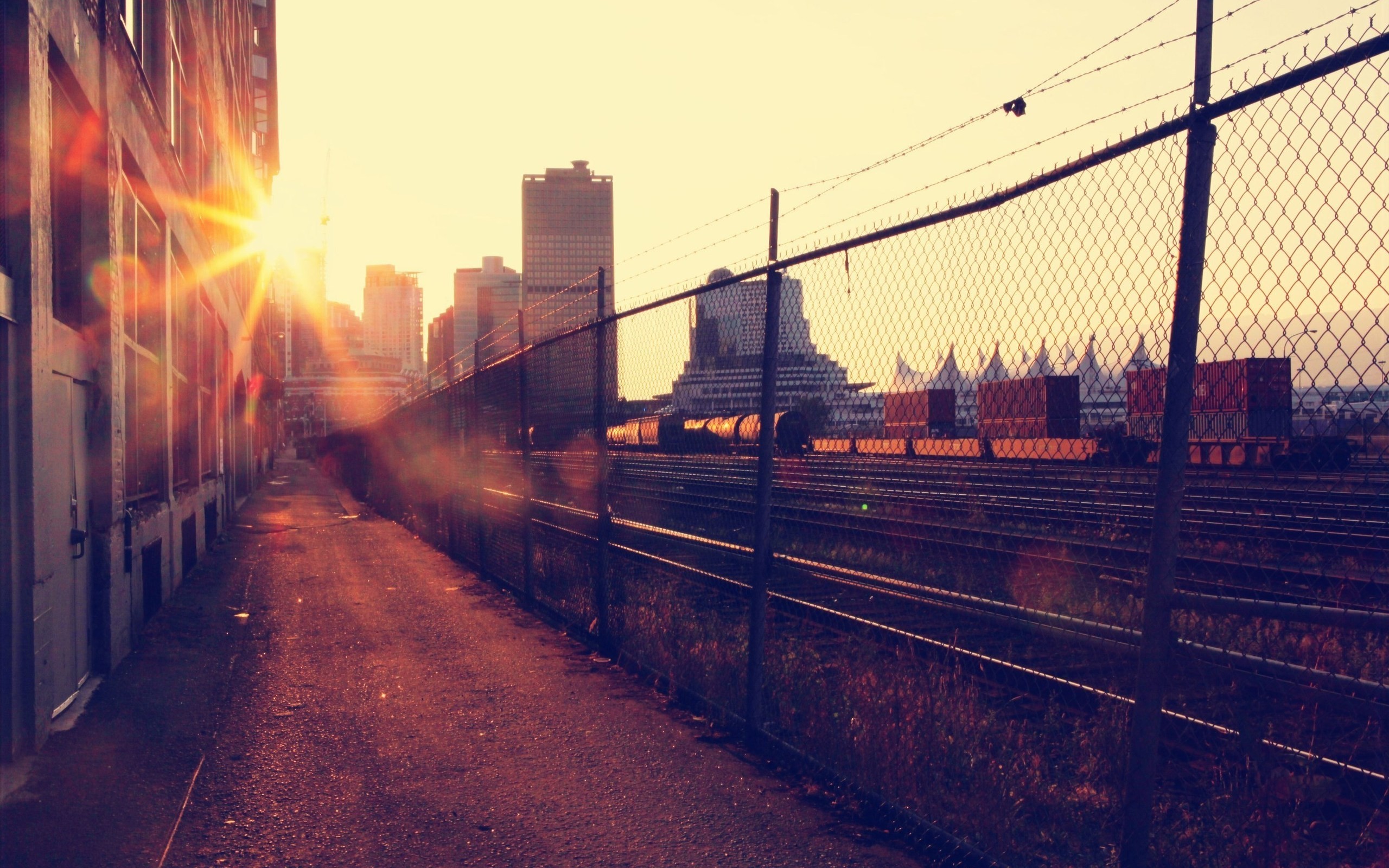 photography, Urban, Architecture, Building, Sunset, Railway, Cityscape, City Wallpaper