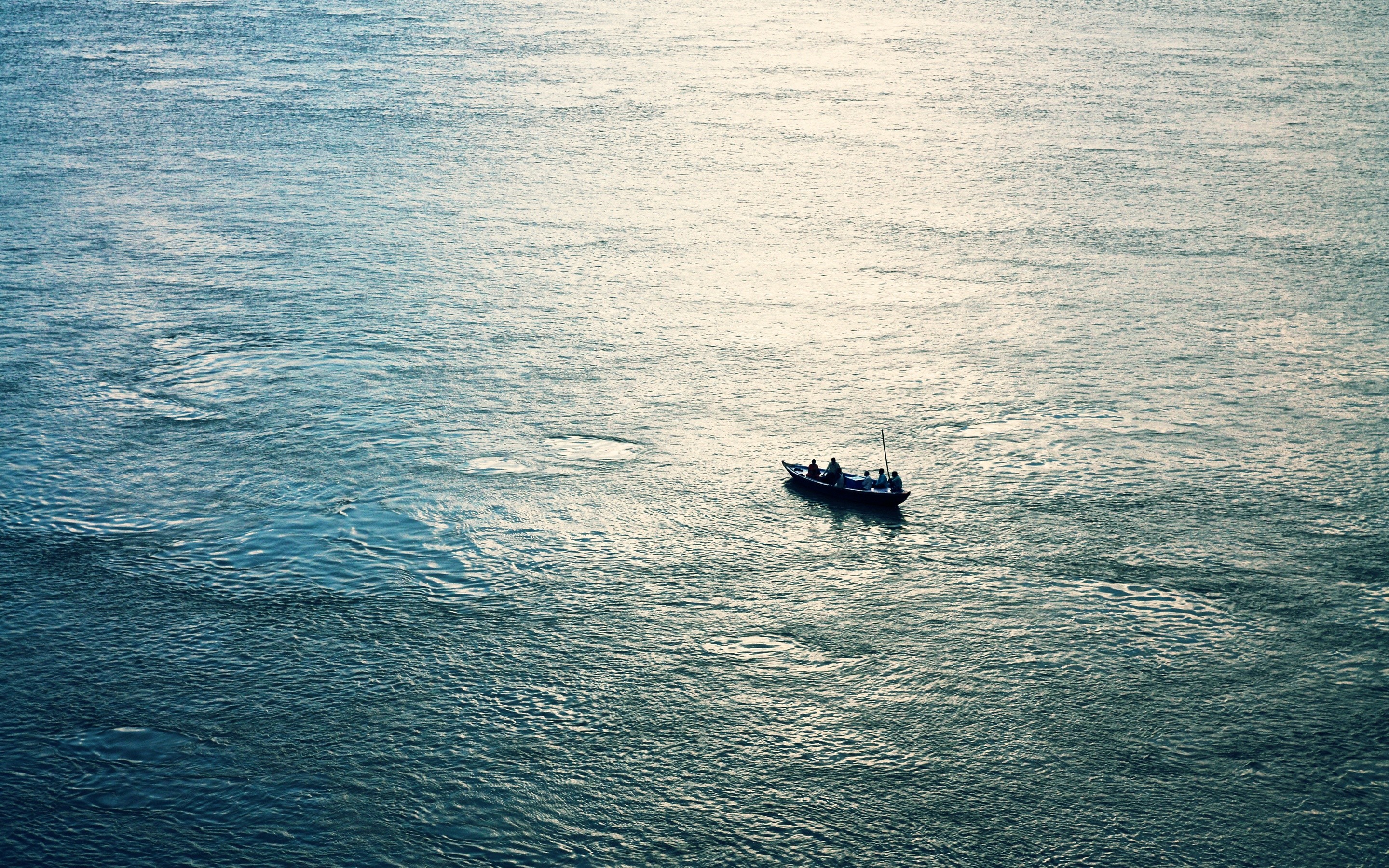 photography, Boat, Sea, Fisherman, Rowboat Wallpaper