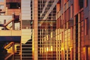 photography, Architecture, Building, Reflection, Sunset