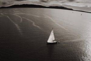 photography, Water, Sea, Coast, Monochrome, Boat, Sailing ship