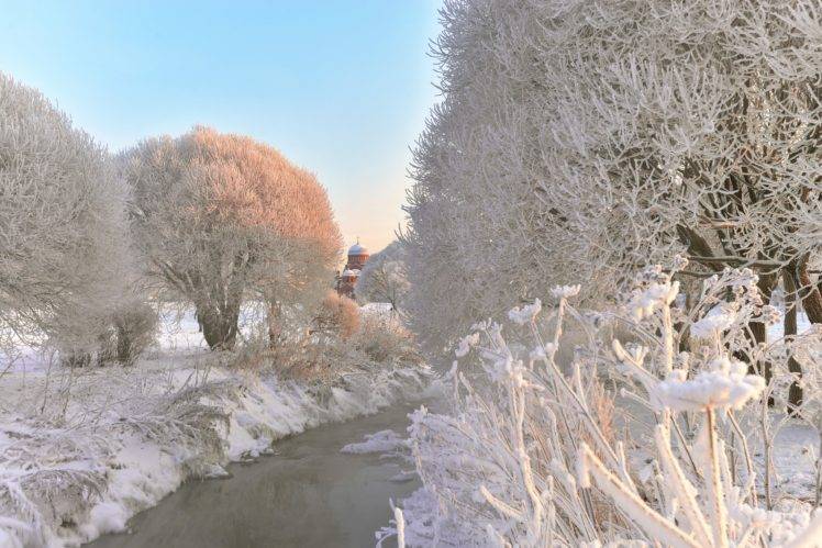 St. Petersburg, Winter, Snow HD Wallpaper Desktop Background