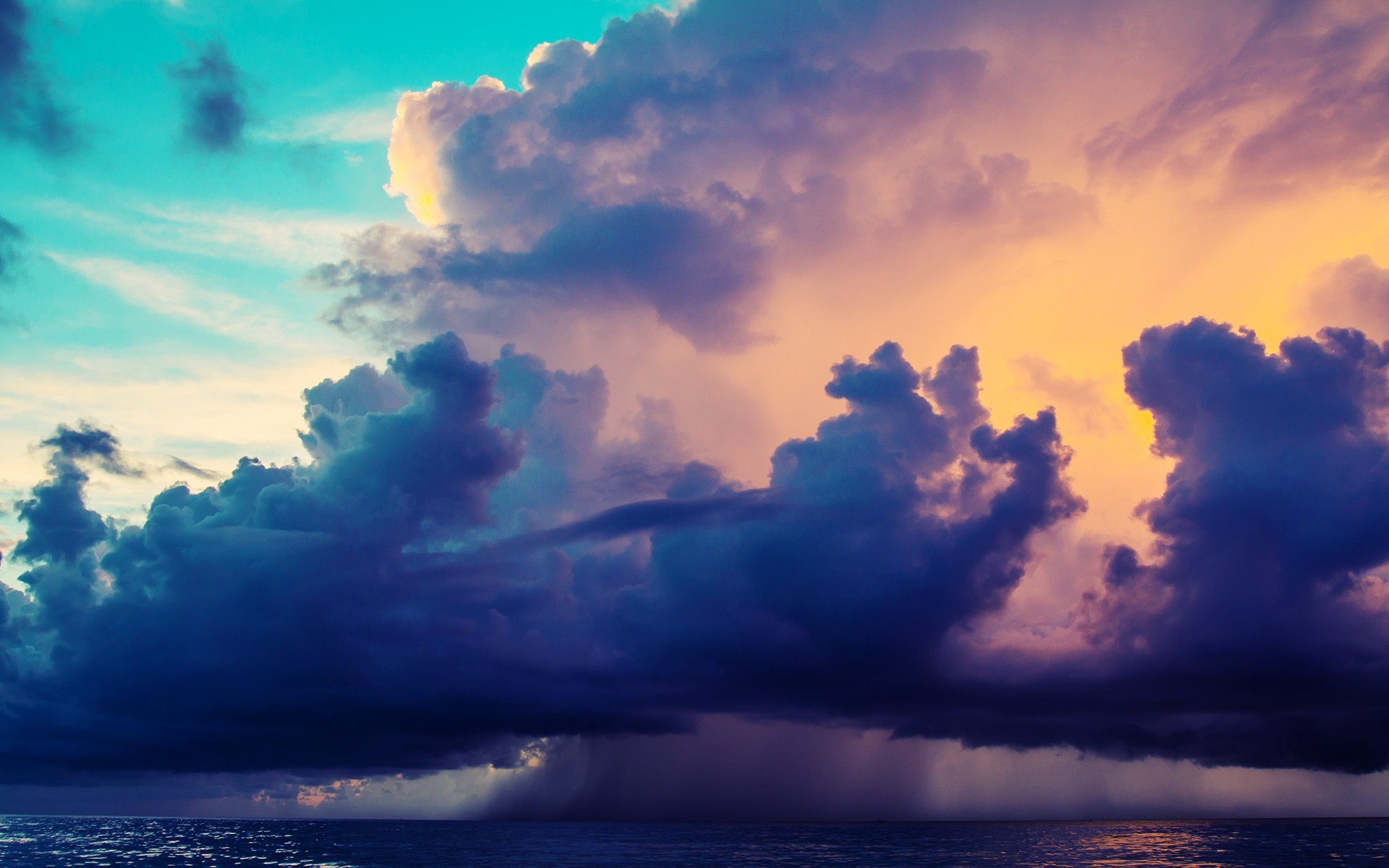 photography, Water, Sea, Sky, Clouds, Colorful Wallpaper