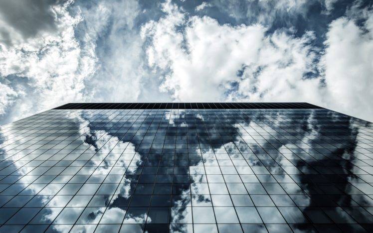 photography, Architecture, Building, Sky, Clouds, Reflection HD Wallpaper Desktop Background