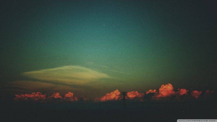 vintage, Sky, Clouds, Sunset HD Wallpaper Desktop Background