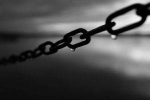 photography, Water, Sea, Depth of field, Monochrome, Chains, Water drops