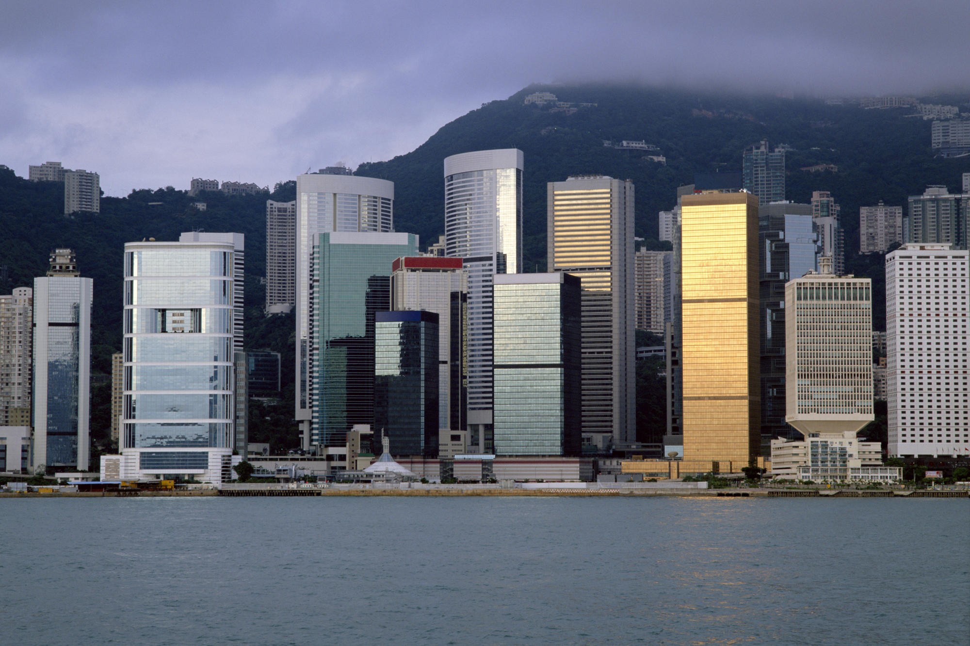 sea, Water, Photography, Urban, City, Cityscape, Building, Skyscraper, Hill, Hong Kong Wallpaper