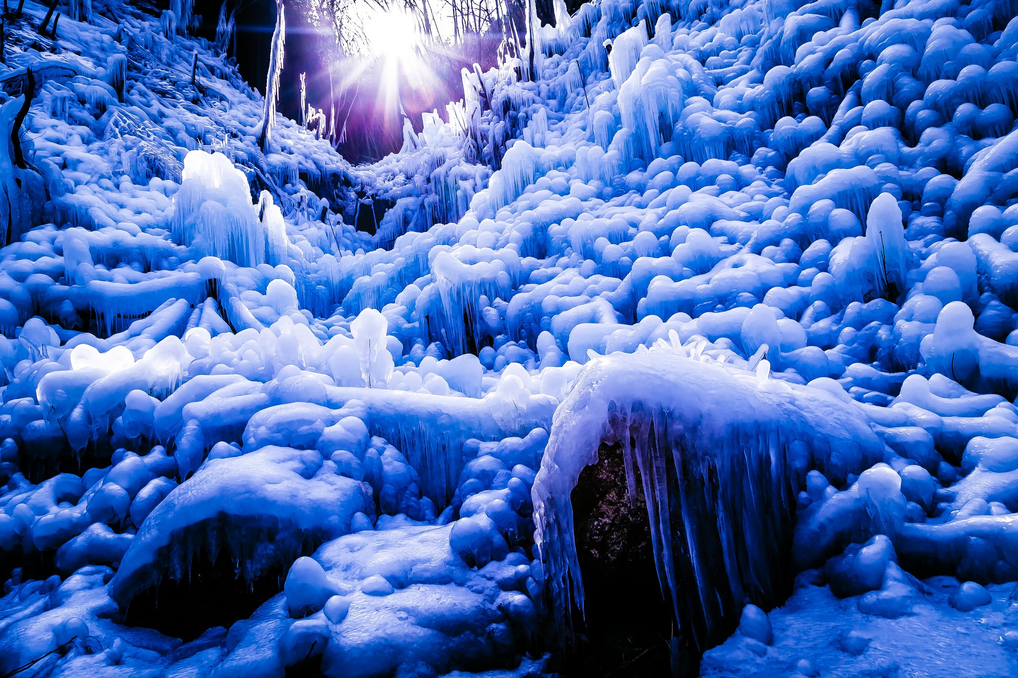 winter, Ice Wallpaper
