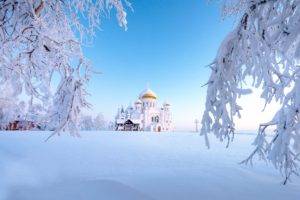 ural (russia), Winter, Russia, Snow