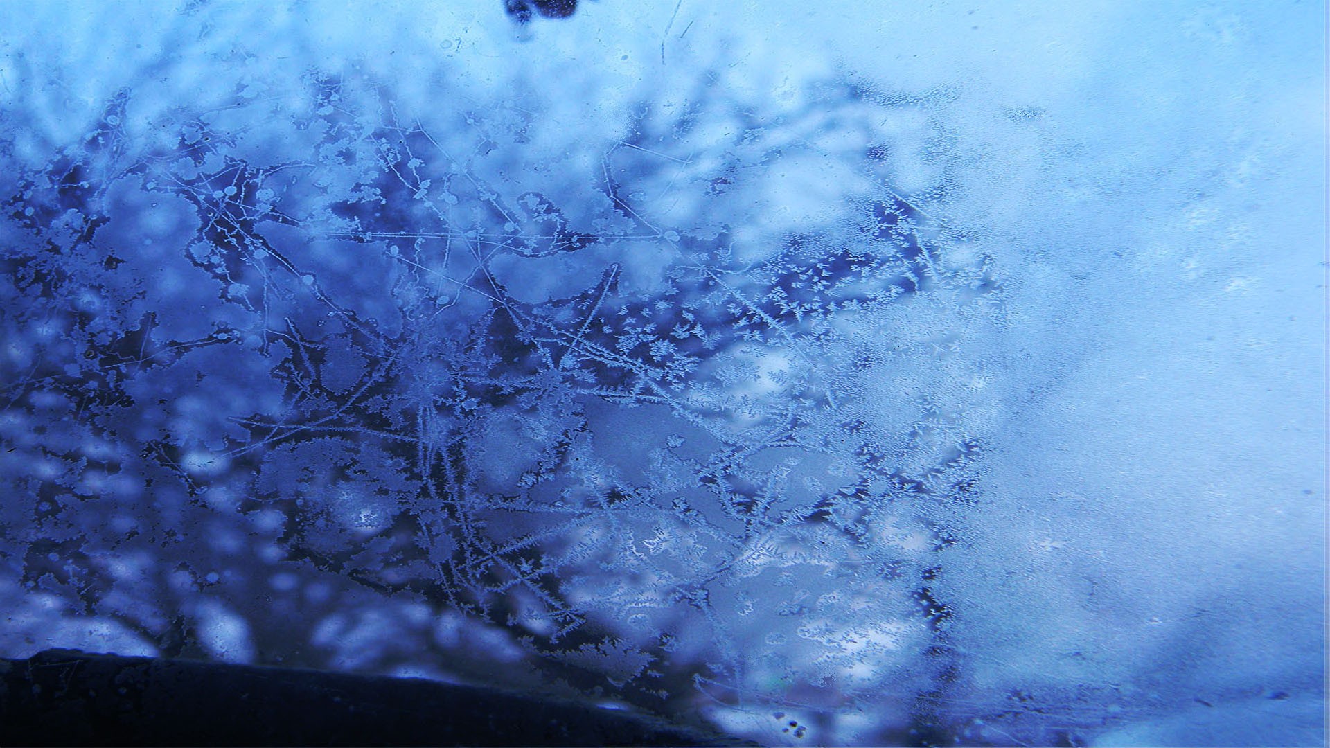 ice, Window, Winter Wallpaper