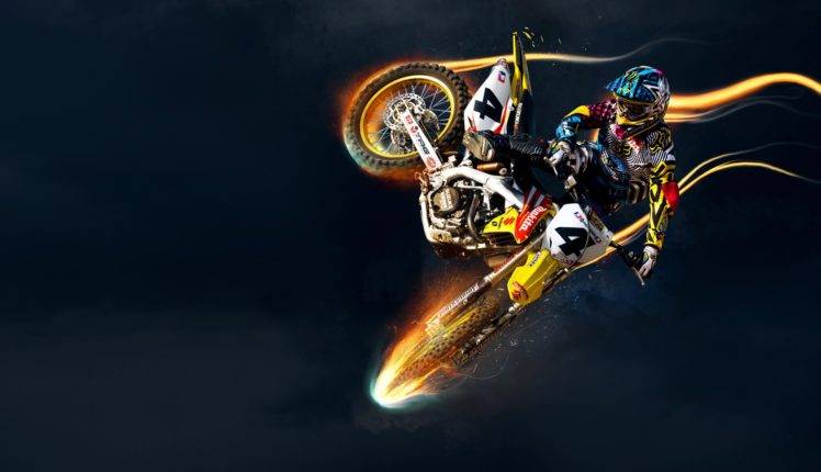 Suzuki, Sports, Vehicle, Motocross HD Wallpaper Desktop Background