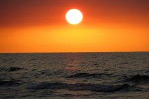 photography, Sunset, Sea, Water
