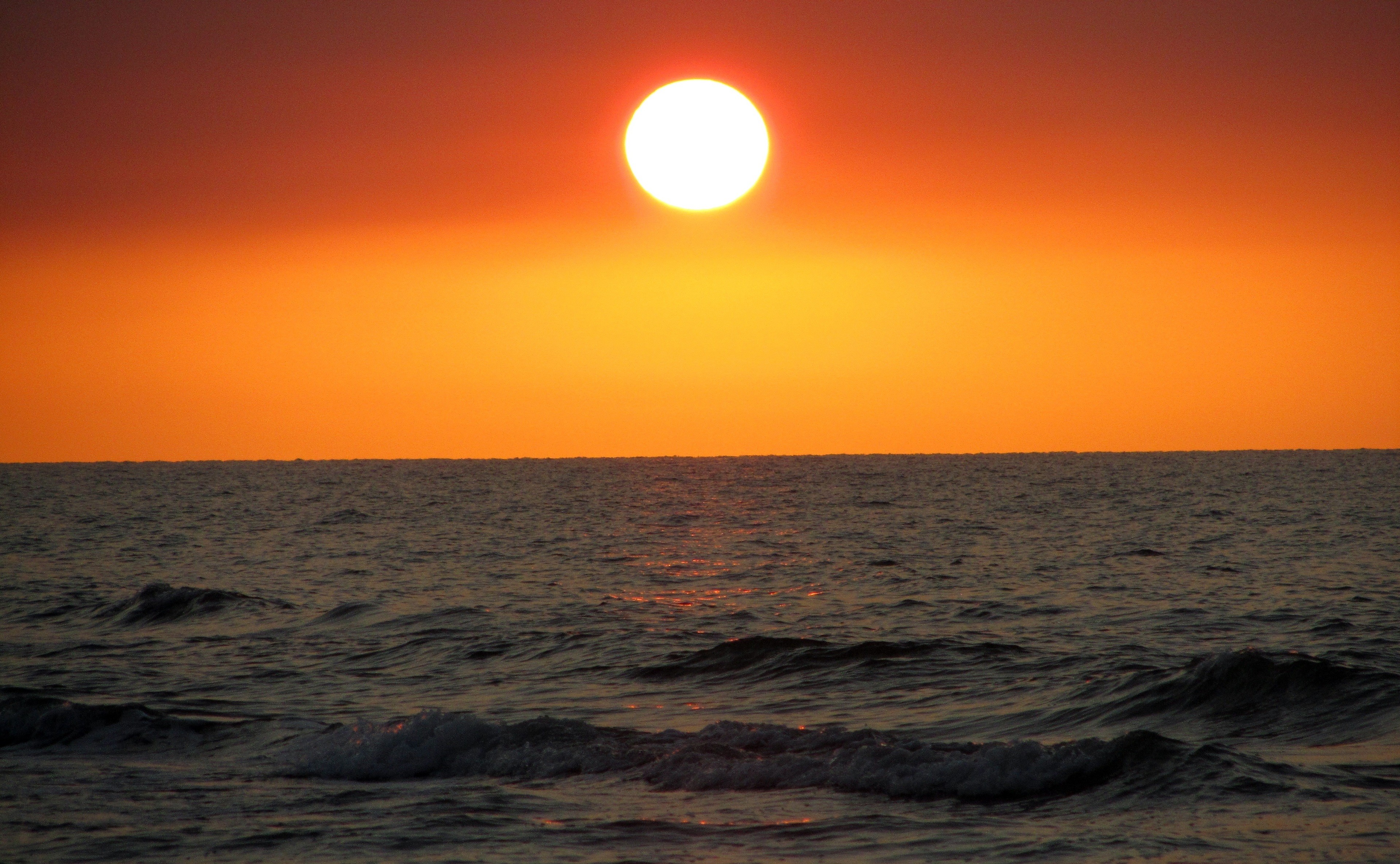 photography, Sunset, Sea, Water Wallpaper