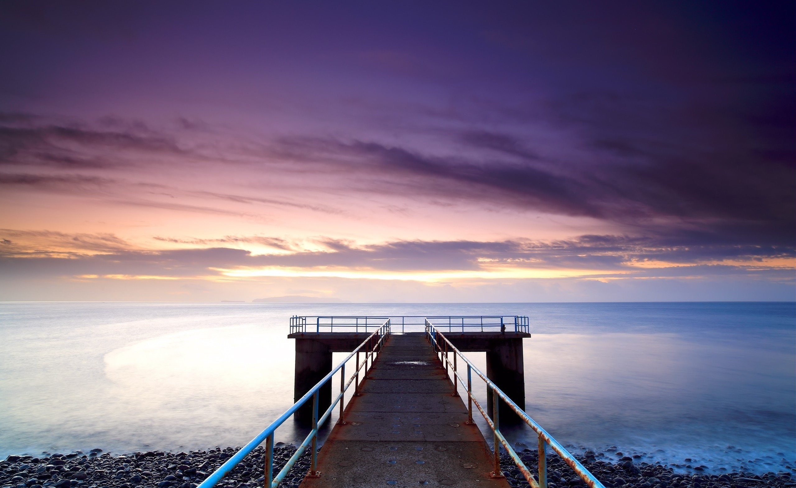 photography, Water, Sea, Coast, Pier Wallpaper