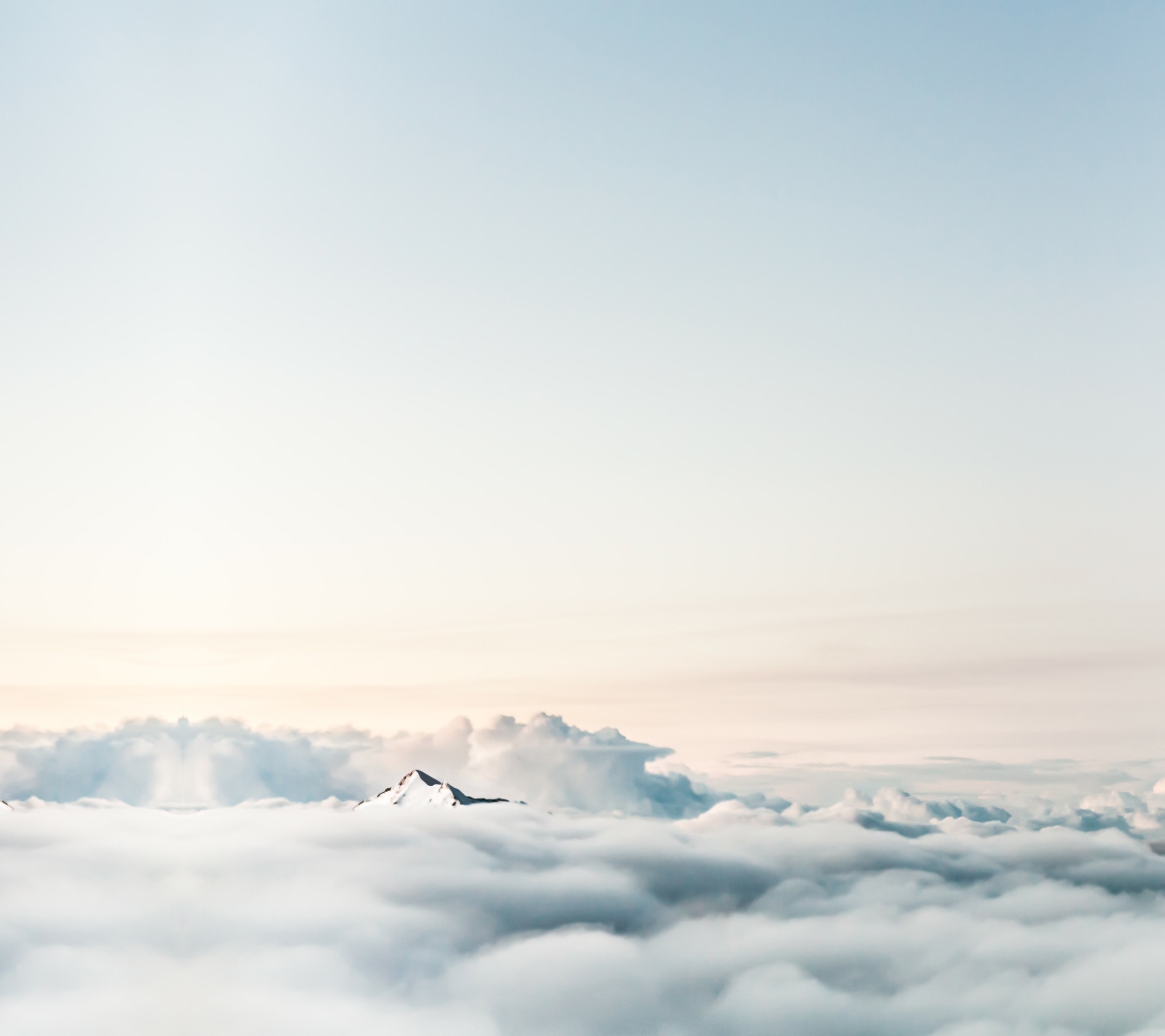 clouds, Mountains, White, Sky Wallpaper