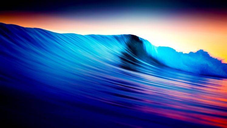 water, Waves, Long exposure, Colorful, Sea HD Wallpaper Desktop Background