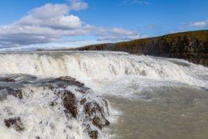 Iceland, Waterfall, Nature