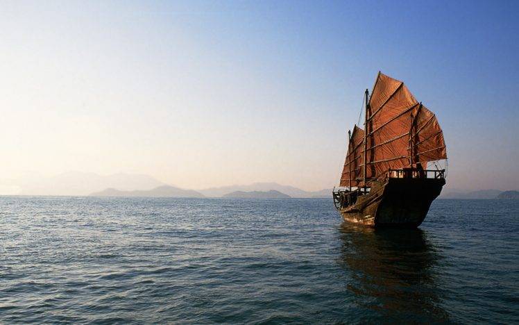 boat, Sea, China HD Wallpaper Desktop Background