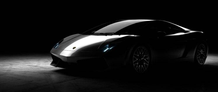 Lamborghini Gallardo LP560 4, Spotlights, Car HD Wallpaper Desktop Background