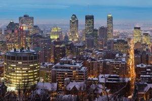 Montreal, City, Cityscape, Winter