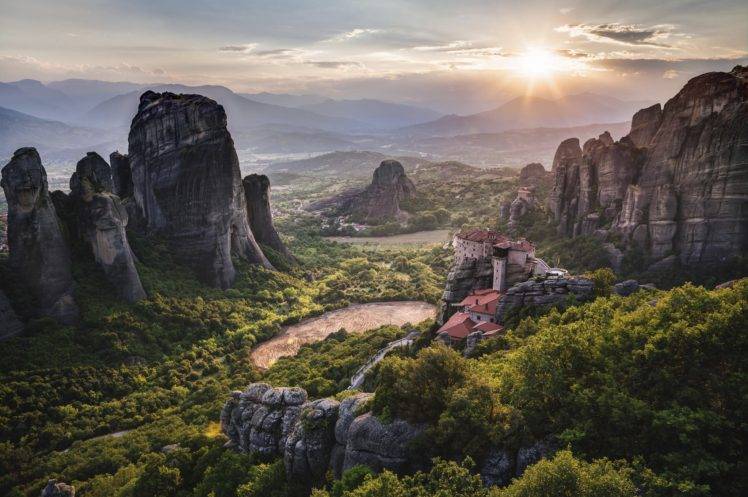 delphi, Greece, Nature HD Wallpaper Desktop Background