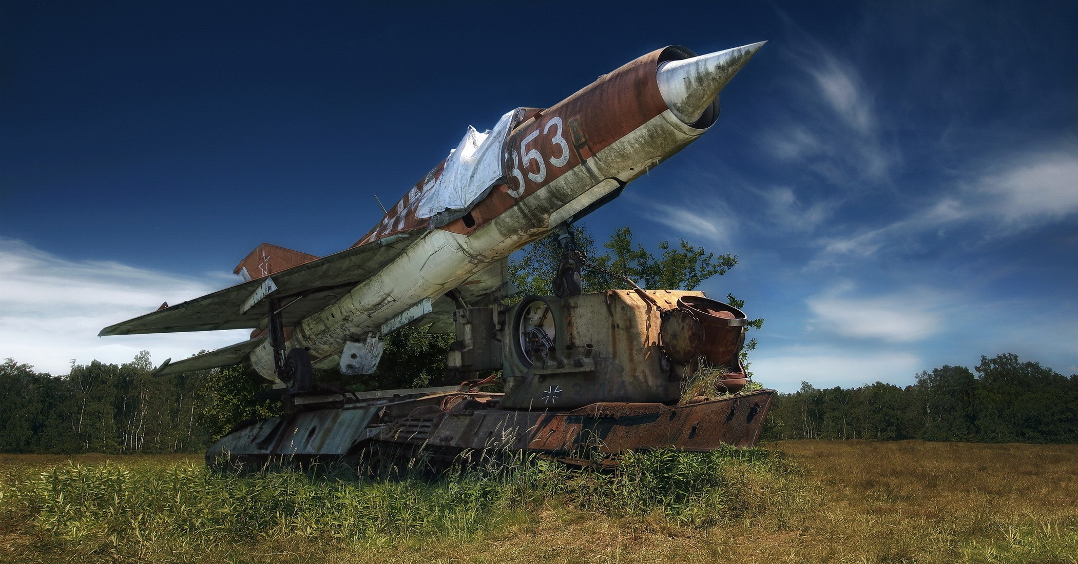 vehicle, Wreck, MiG 21, Military Wallpaper