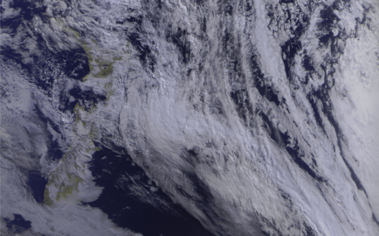 New Zealand, Space, Meteor M N2, Clouds, Satellite imagery HD Wallpaper Desktop Background