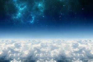 space, Clouds