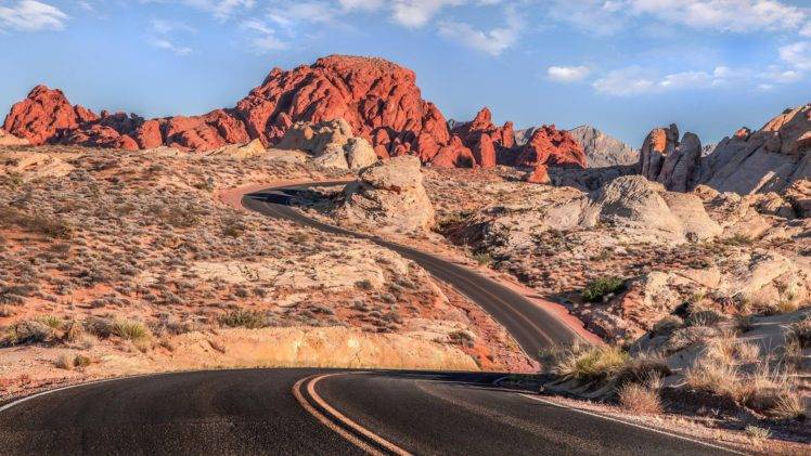 road, Desert, Nature HD Wallpaper Desktop Background