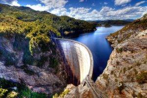 nature, Australia, River, Dam