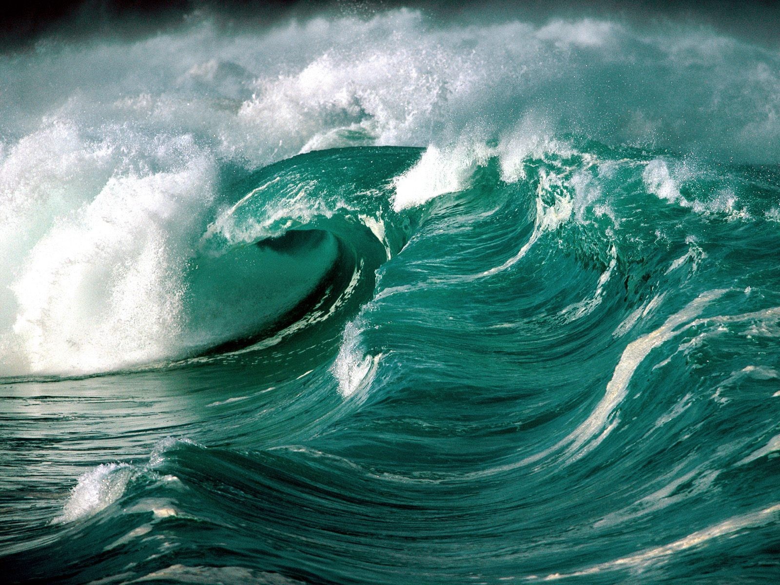 nature, Sea, Waves Wallpaper