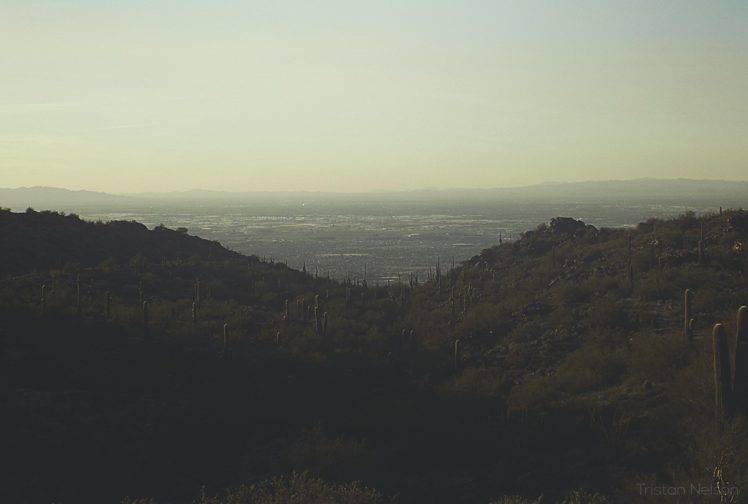 Arizona, Filter, Nature, Photography, Desert, Far view, Hills, Mountains HD Wallpaper Desktop Background