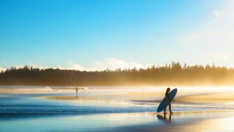 beach, Surfboards HD Wallpaper Desktop Background