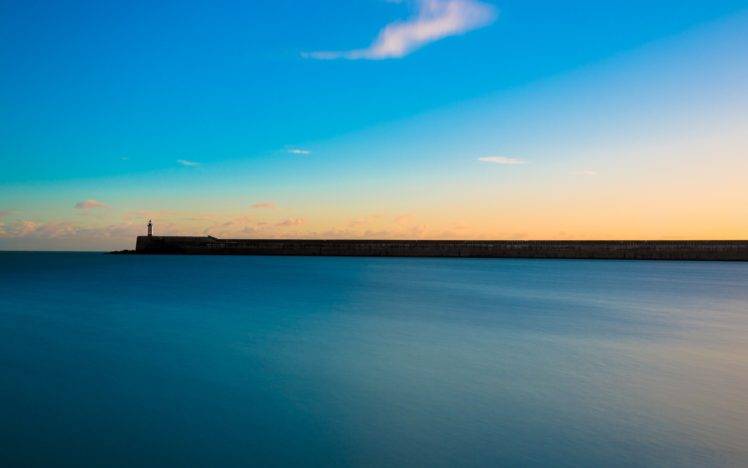 sky, Water, Lighthouse HD Wallpaper Desktop Background