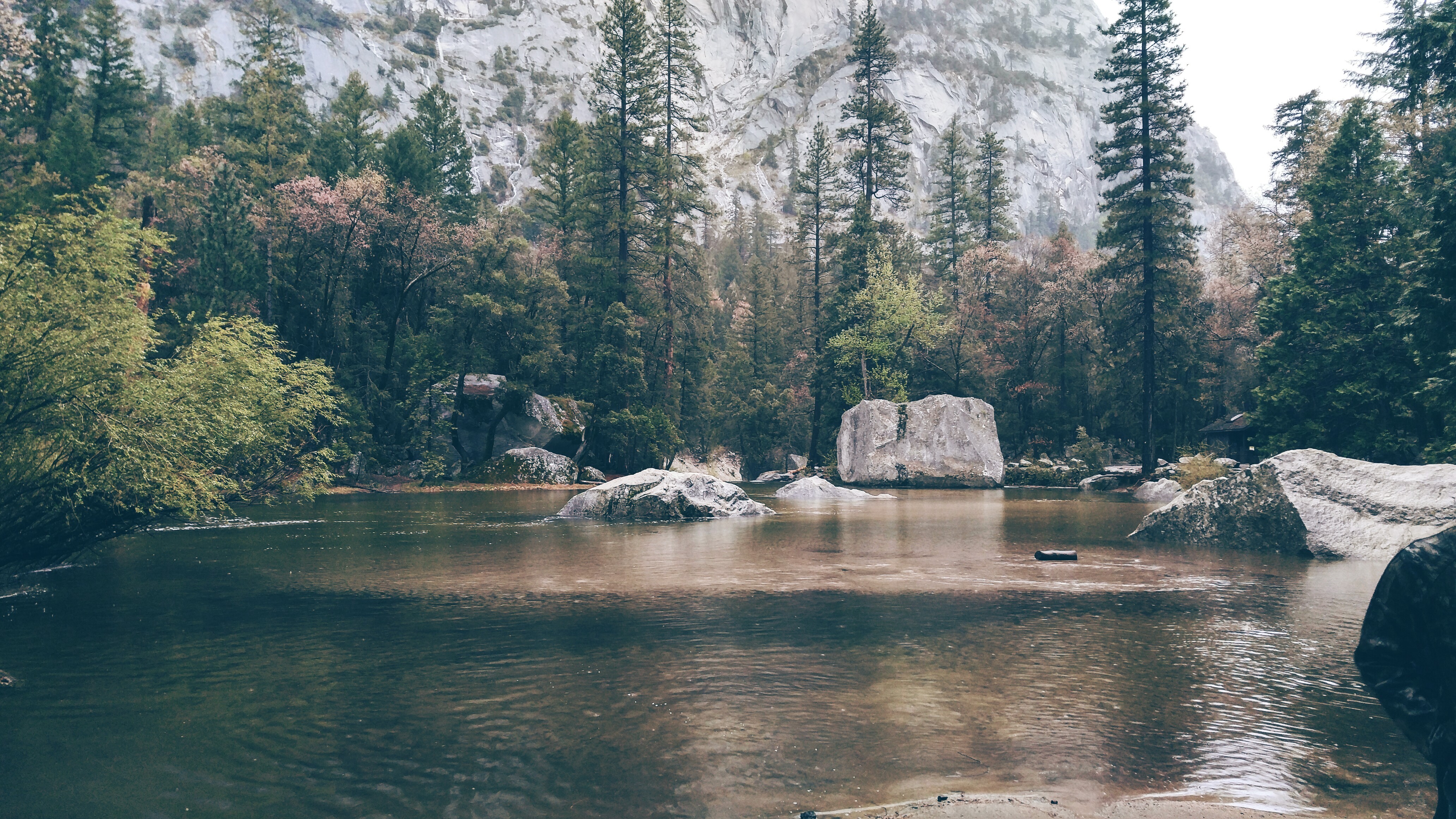 Yosemite National Park, Nature, Lake Wallpaper