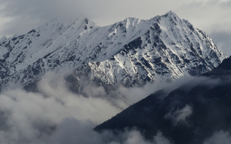 mountains, Nature, Clouds HD Wallpaper Desktop Background