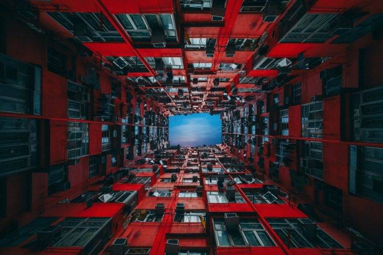 city, Sky, Red HD Wallpaper Desktop Background