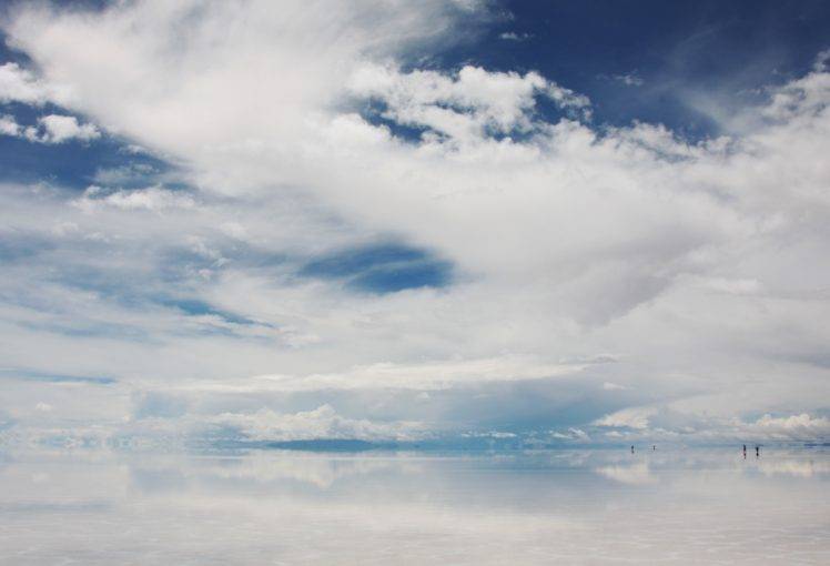 clouds, Reflection HD Wallpaper Desktop Background