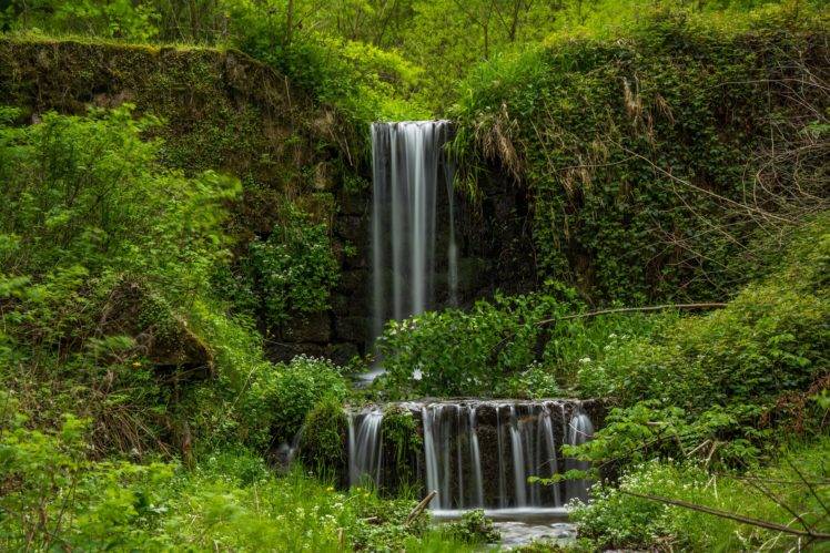 nature, Austria, Waterfall HD Wallpaper Desktop Background