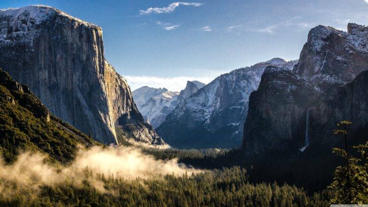 nature, Mountains, Yosemite National Park HD Wallpaper Desktop Background