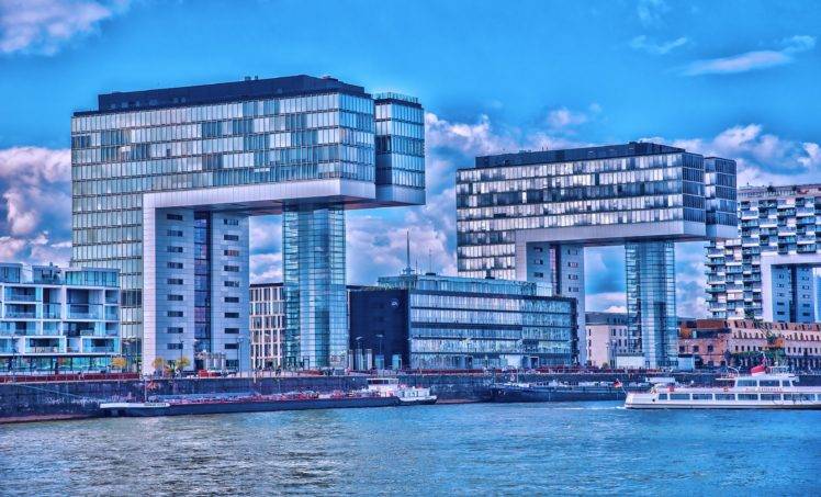 Cologne, City, Building, Sea HD Wallpaper Desktop Background