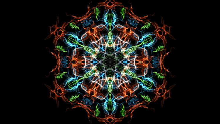 kaleidoscope, Weavesilk.com HD Wallpaper Desktop Background
