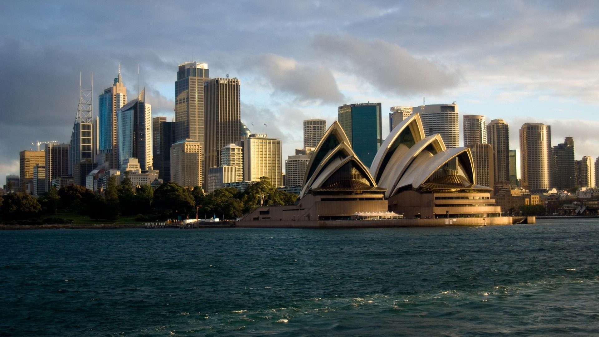 Sydney, Australia, Sydney Opera House, City, Skyscraper, Sea Wallpaper
