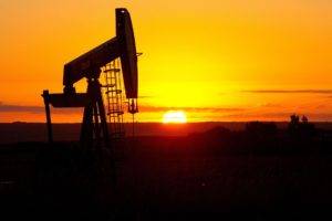 oil pump, Sunset