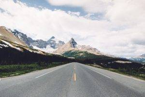 nature, Mountains, Road